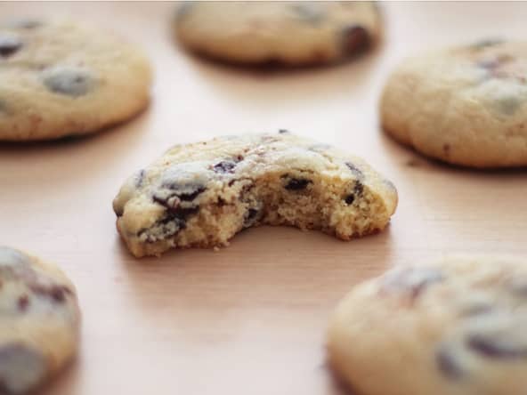 Cookies moelleux aux pépites de chocolat