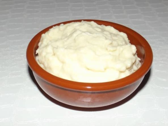 Purée de chou vert au gorgonzola