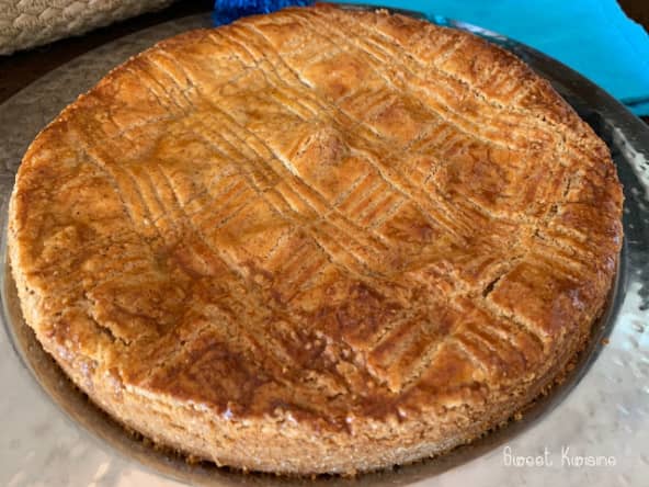 La galette aux amandes et aux épices