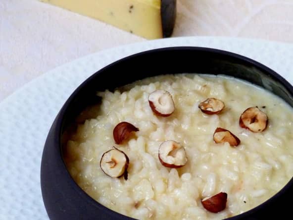 Risotto au gouda parfumé à la truffe