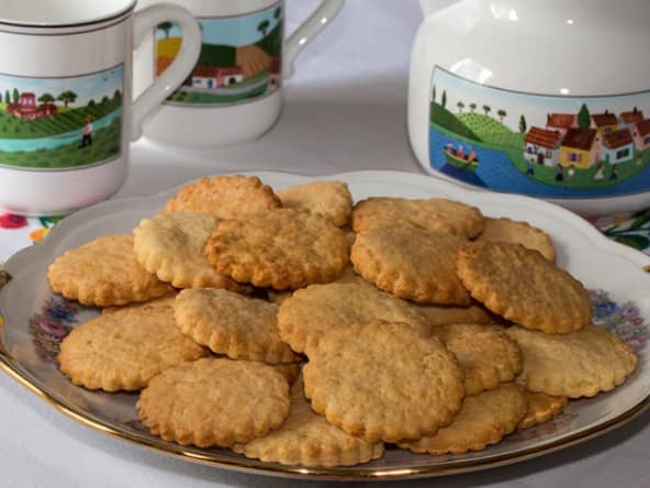 Sablés au citron et au miel