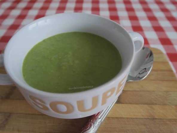 Velouté de petits-pois