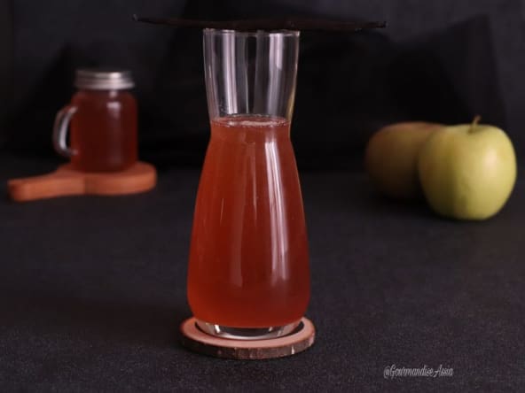 Sirop d'Épluchures de Pomme Vanille