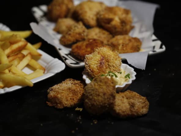 Nuggets au four