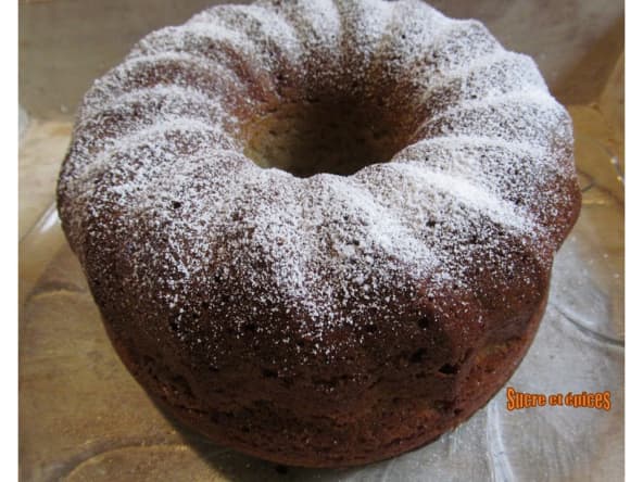 Bundt cake bananes noix de coco