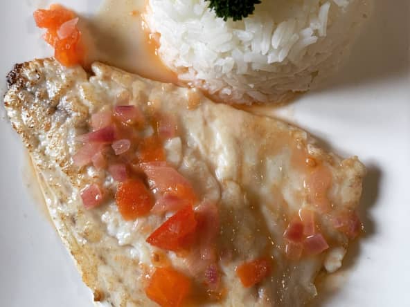 Filet de daurade, sauce Dugléré