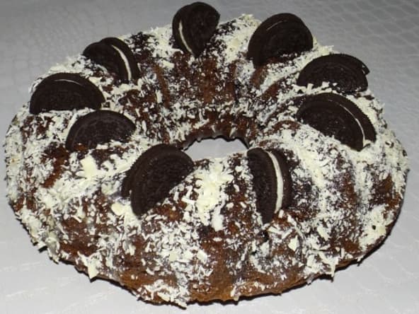 Bundt cake Oreo et chocolat extra moelleux