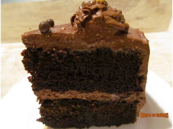 Gâteau d'anniversaire au chocolat