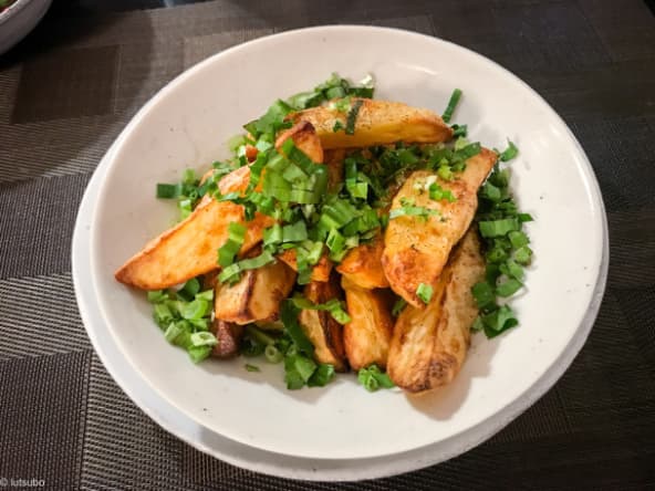 Frites au four au ngo gai