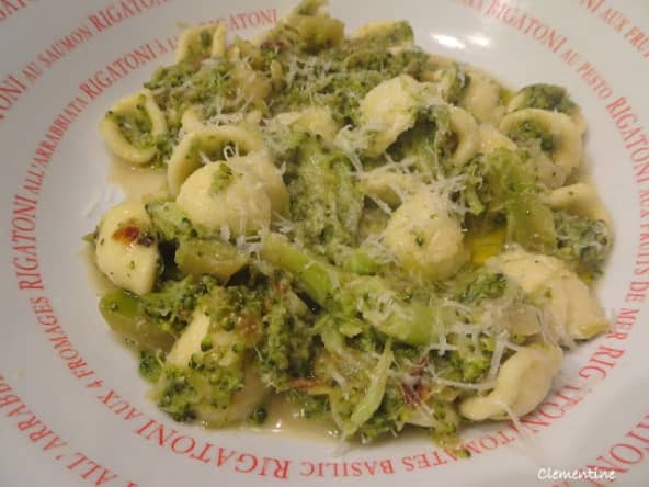 Orecchiette alle cime di rapa
