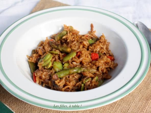Riz à la queue de boeuf