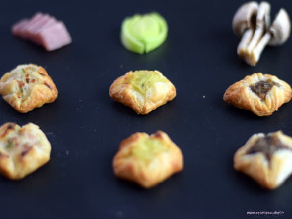 Mini-paniers apéritifs au jambon