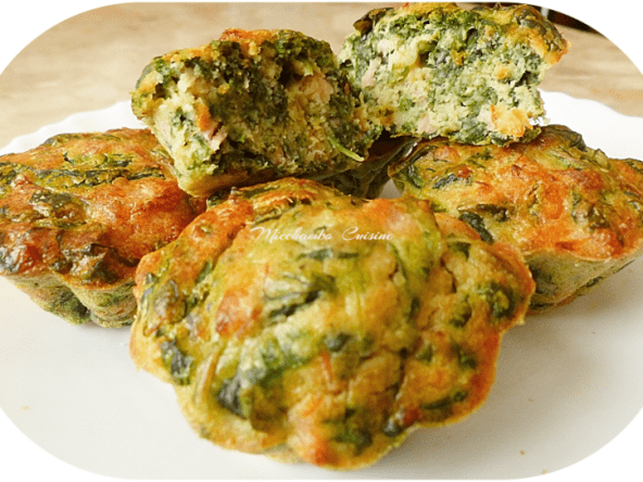 Moelleux au saumon et épinards