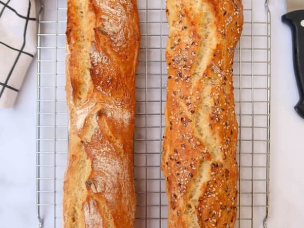 Baguette magique sans pétrissage