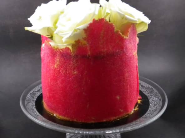 Technique de la feuille de sucre pour le cake design