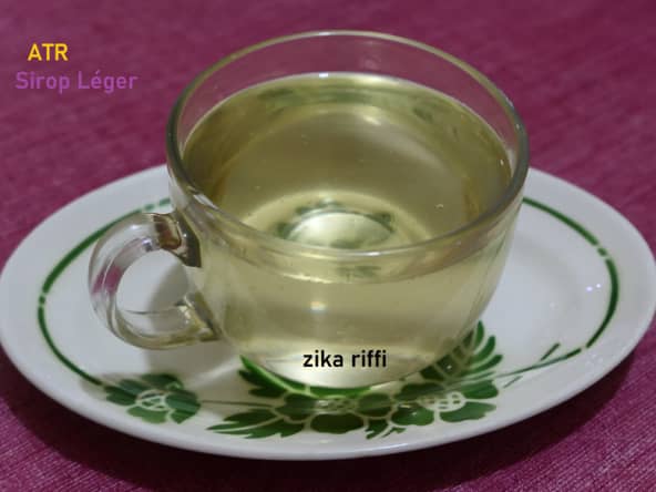 Sirop de sucre léger pour pâtisseries orientales