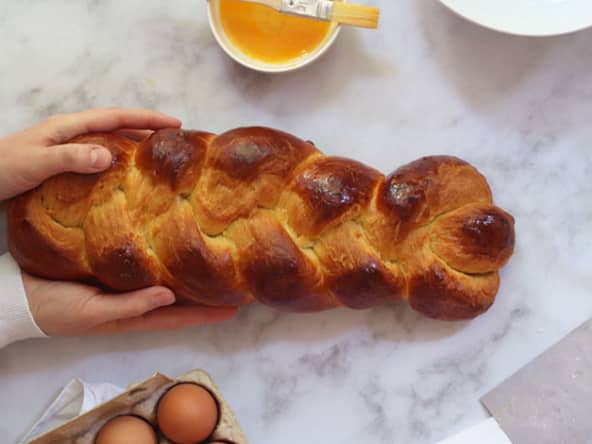 Brioche tressée