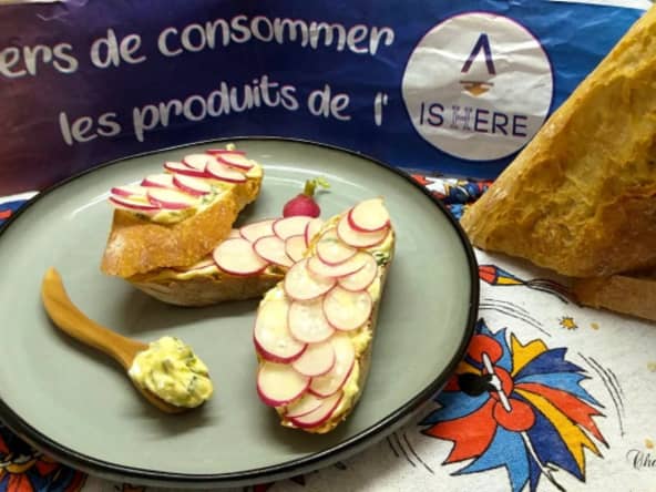 Tartine radis beurre