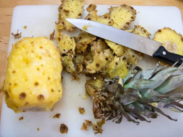 Jus d'ananas maison
