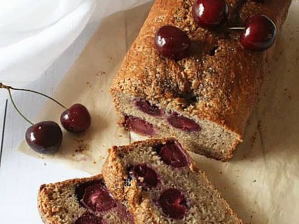 Cake aux cerises