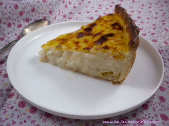 Tarte au riz à ma façon