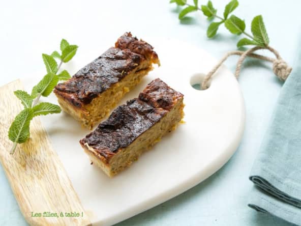 Terrine de courgettes et menthe
