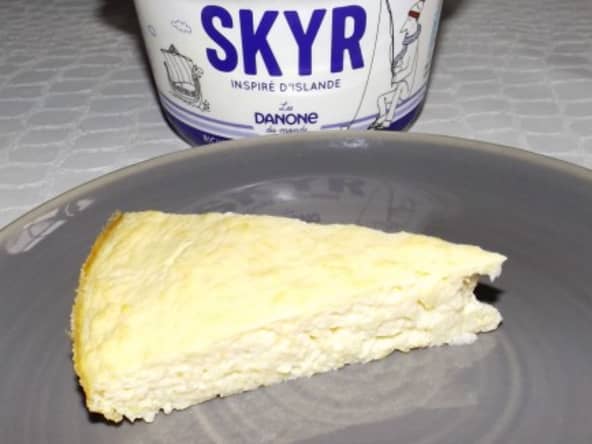 Gâteau léger aux pommes et au skyr WW