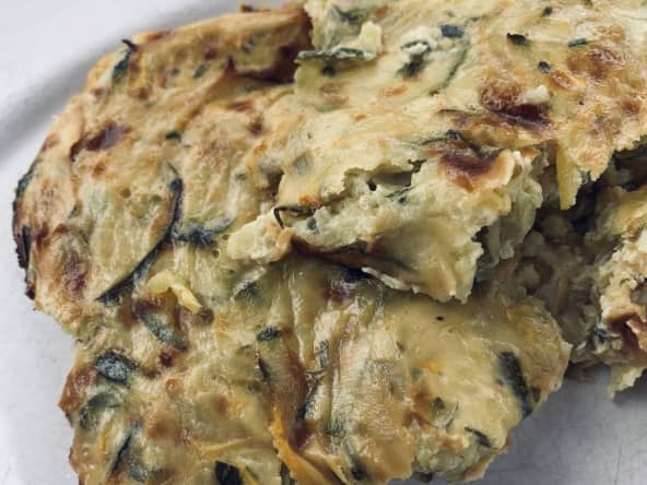 Flan de courgettes