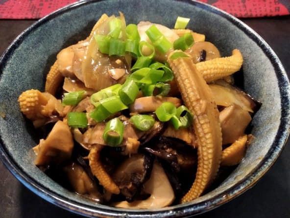 Poulet sauce d’huîtres