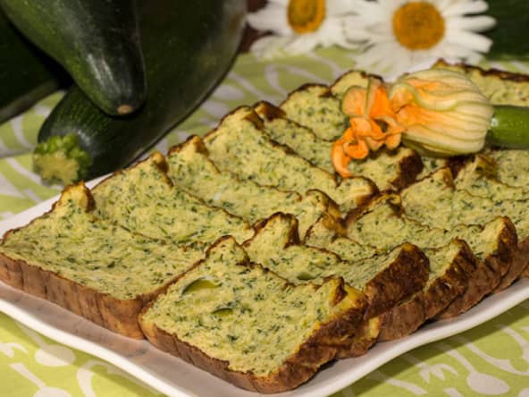 Pain de courgettes
