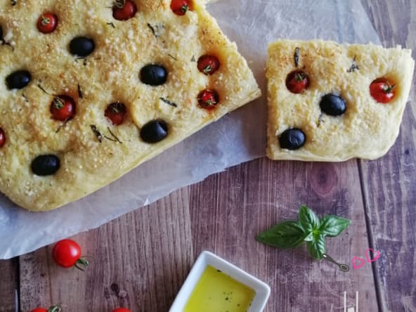 Focaccia super moelleuse