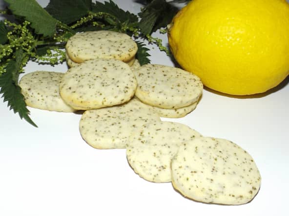 Biscuits sablés au citron et graines d’ortie