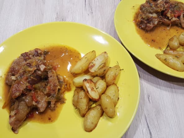 Mon axoa de veau façon mijoté