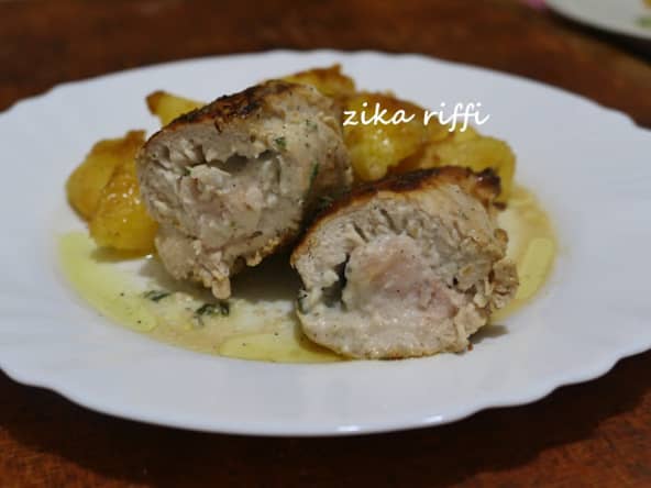 Escalopes de dinde farcies