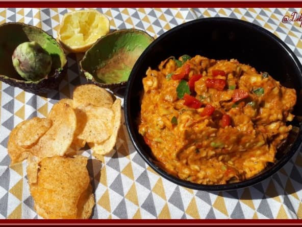 Guacamole aux poivrons