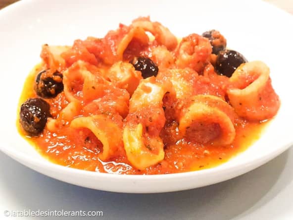 Calamars à la tomate