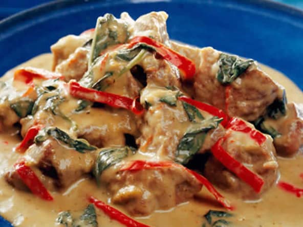 Sauté de porc au curry