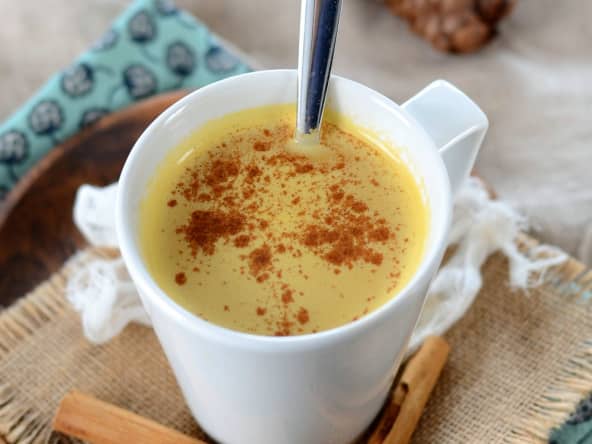 Café latte à la courge et aux épices