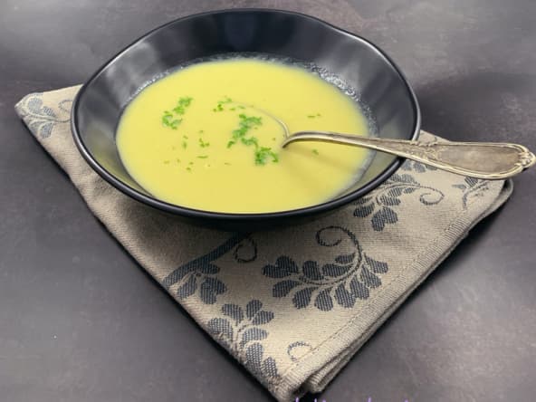 Crème de poireaux économique