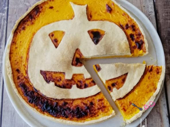Tarte salée au potimarron