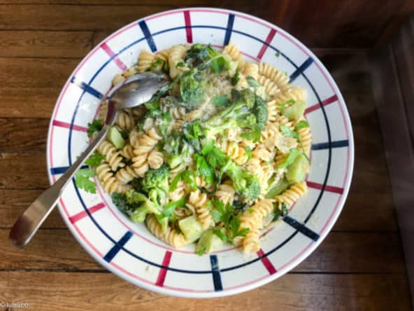 Creamy brocoli pasta