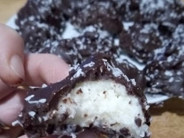 Les rochers coco comme des Bounty
