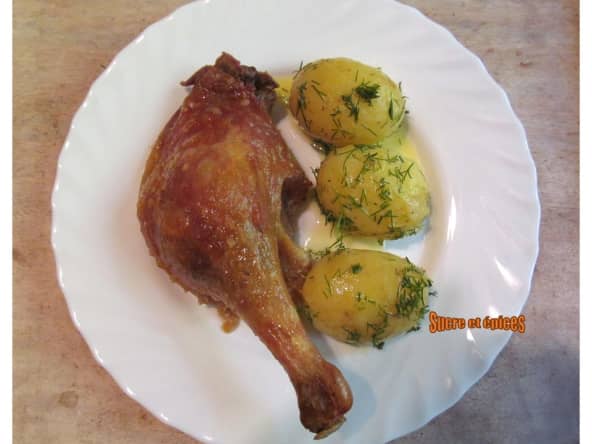 Cuisses de canard au four