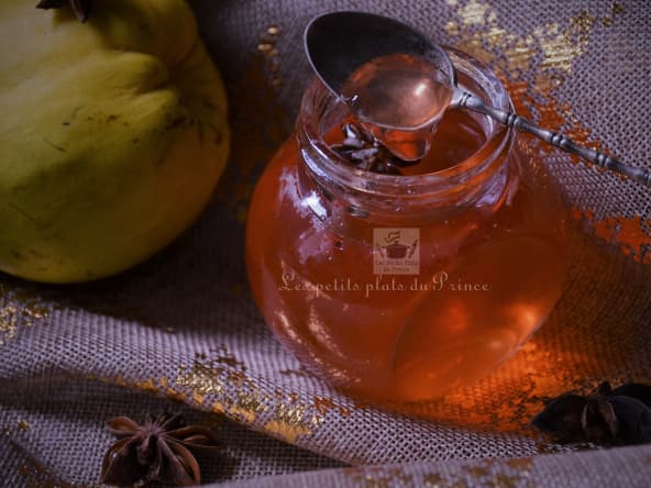 Gelée naturelle de coings aux épices de Noël