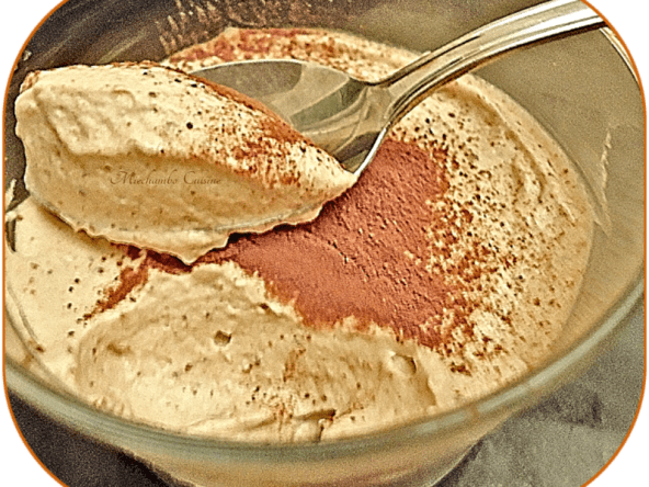 Crème mousseuse au café