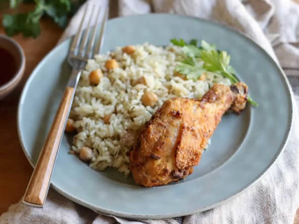 Riz au pois chiches au cookeo