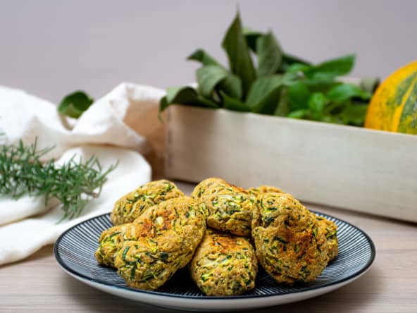 Nuggets végétariens courgette et parmesan