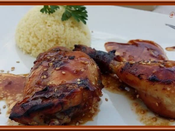 Poulet sauce barbecue