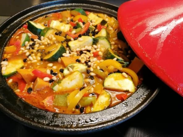 Tajine d’agneau aux légumes