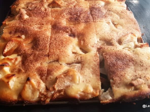 Gâteau au coco et aux coings